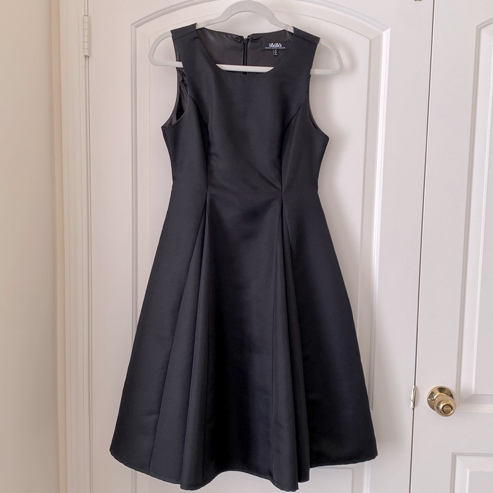 Black Formal A-Line Dress - Picture 2 of 6